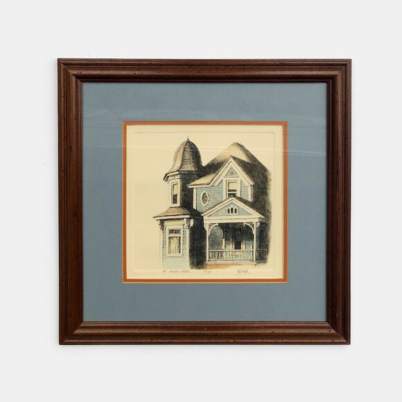 Yarbrough 431 Oakland Avenue Etching 221/350 - Picture 1 of 7